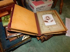 vintage photo album