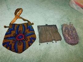 vintage beaded purses