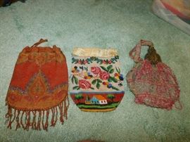 vintage beaded purses
