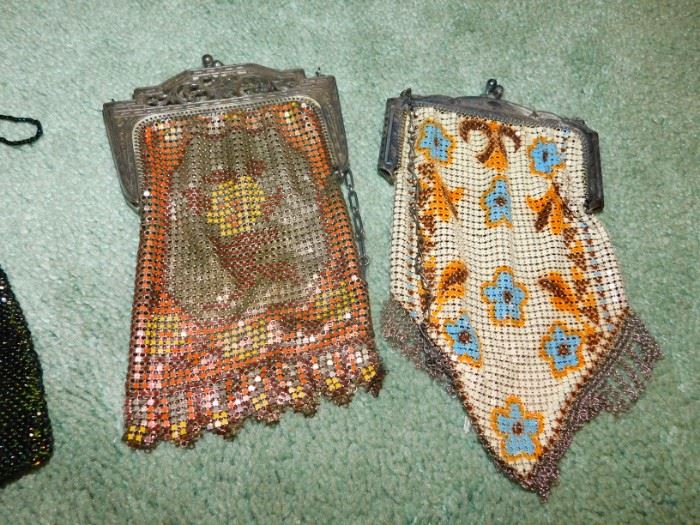 vintage mesh purses