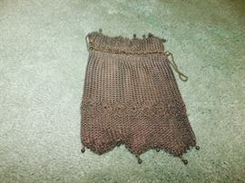 vintage mesh purse