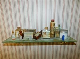 vintage toiletries