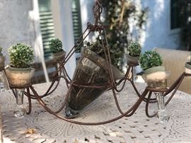 Outdoor chandelier 