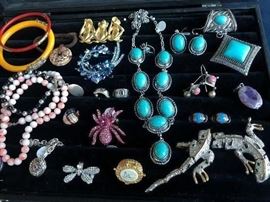 Vintage costume jewelry 