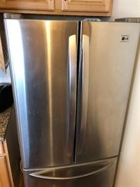 LG Stainless refrigerator  