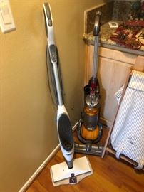 Shark steam mop & Dyson vacuum 