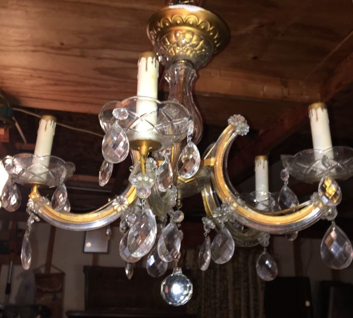 Crystal antique crystal chandelier 