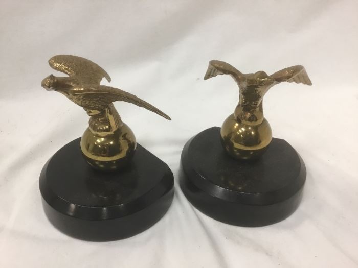 Federal Judge R Brown Americana Eagle Bookends