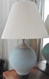 Beautiful Maurice Villency pottery lamp