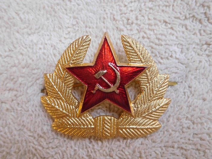 Soviet Hammer & Sickle Badge