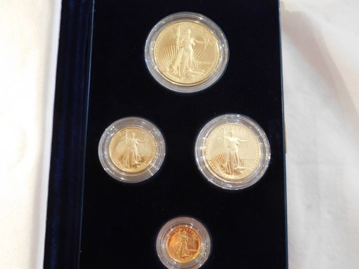 1991 Gold Proof Set - 4 Coin Set