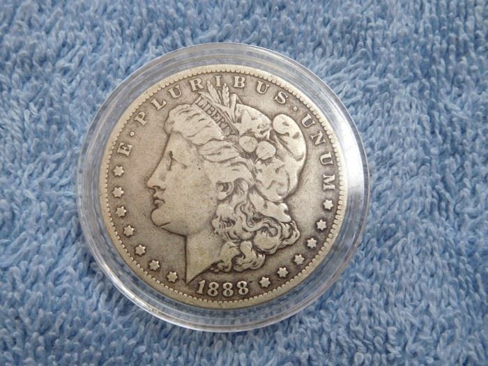 1888-o Morgan Silver Dollar
