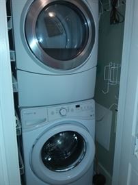 Front Loader Stacking Whirlpool Duet Washer & Dryer