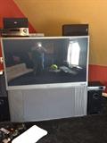 Mitsubishi big screen TV, works great!