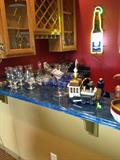 Bar and stemware