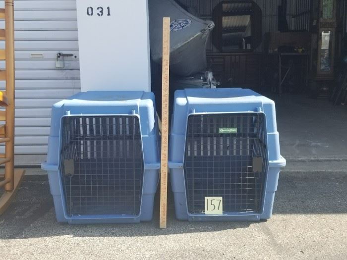 Set of 2 Dog Crates https://ctbids.com/#!/description/share/50420