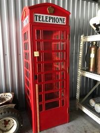 Large Wooden Telephone Booth https://ctbids.com/#!/description/share/50423