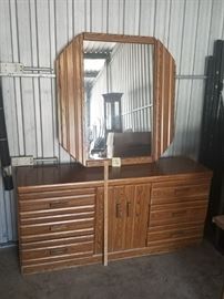 Long Dresser with Mirror      https://ctbids.com/#!/description/share/50380