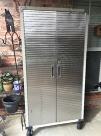 Stainless Steel Locker Set with Lock - Great for Outdoors