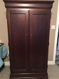 Beautiful "Carlisle" Mahogany Armoire