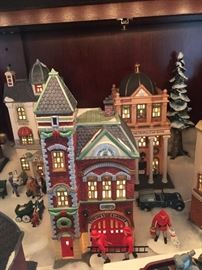 Christmas in the City
   Fire Engine House
   Firetruck & Fireman
   City Clockworks
