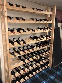 Wine storage rack