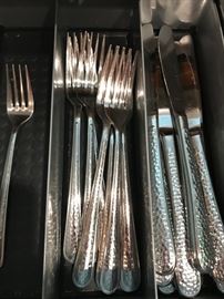 Hammered Flatware
