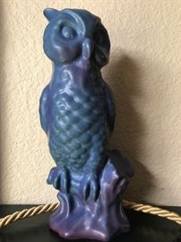 Rare (Not Brown) Van Briggle Pottery Owls 2 of them