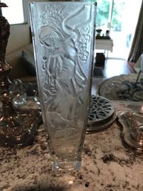 Nude Woman Vase with Original Argento Paper Label