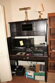 Computer with Desk, Printer, Speakers, Keyboard, Mouse, Programs