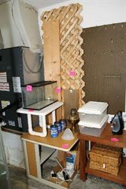 Lattice, Small Printer Stand, Small Table