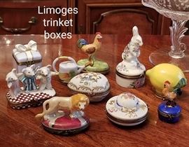 LIMOGES Trinket Boxes