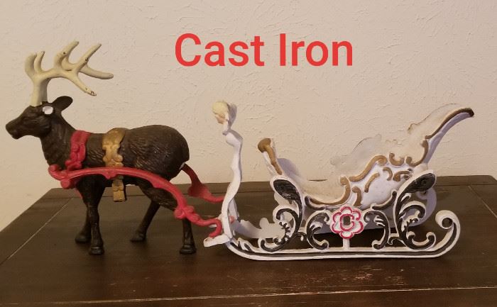 Cast Iron Christmas Decor
