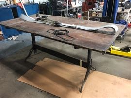 Antique drafting table 