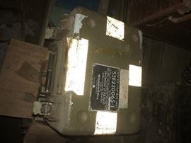 Army test set control unit 