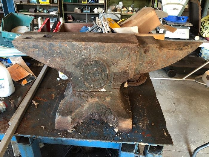 What a cool anvil (huge)