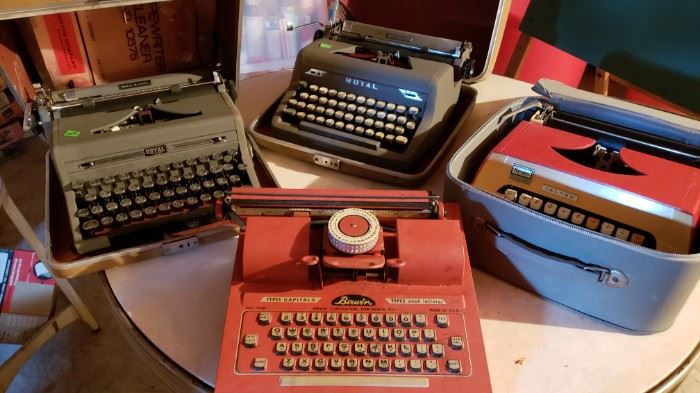 Vintage typewriters 