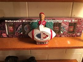 Bob Devaney Football Decanter