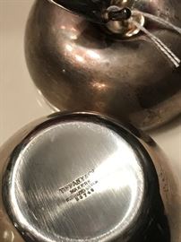 Tiffany and Co Sterling Silver Apple