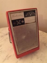 Vintage Silvertone Transistor Radio