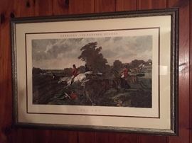 Hunting Scene Print