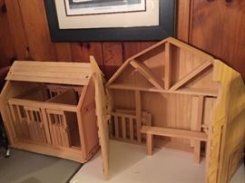 Wooden Barn and Stable