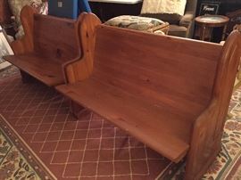 Wooden Pews
