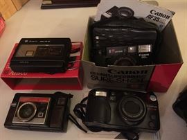 Assorted Cameras