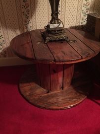 Wooden Spool Table