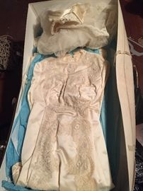 Vintage Bridal Gown & Veil