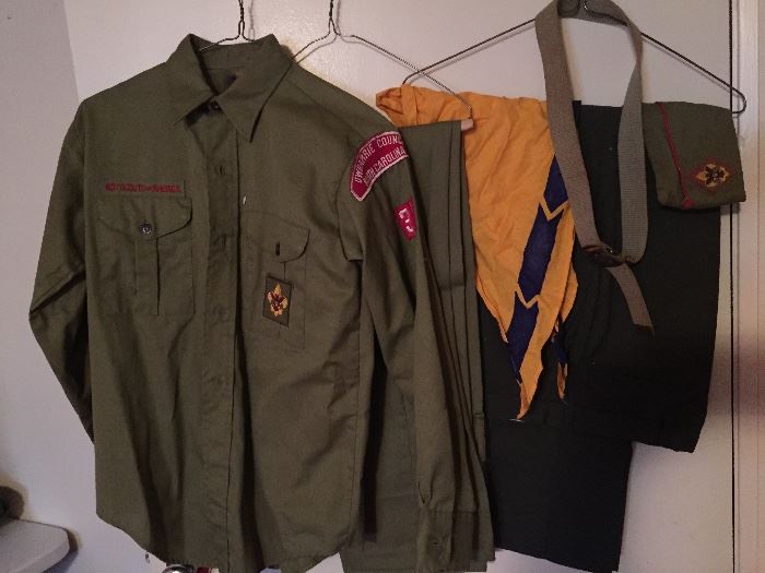 Boy Scout Uniform and Accessories