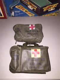 U.S. Military Airplane First Aid Kits