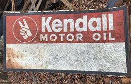 Kendall Motor Oil Sign