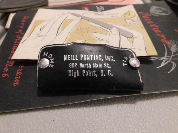 Neill Pontiac Advertising Keychain